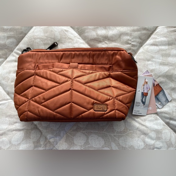 lug Handbags - NWT! Lug Flare Crossbody Bag in Copper Brown